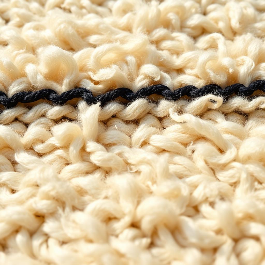 Talat handmade Moroccan wool rug photographed flat from overhead